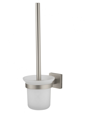 Туалетный ершик в комплекте WONZON & WOGHAND POLO, брашированный никель WW-8919-BN