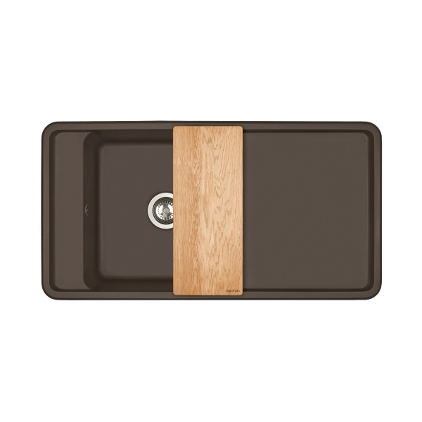 Кухонная мойка Aquaton Беллис 97 1A725132BS280 кофе