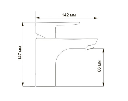 Смеситель для раковины WasserKRAFT Leine 3503