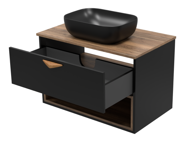 Тумба под раковину Brevita Bergen 80 BER-07080-19-02-1Я