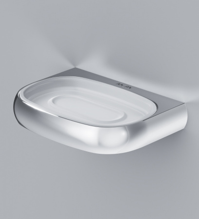 Стеклянная мыльница с настенным держателем Am.Pm Sensation A3034200