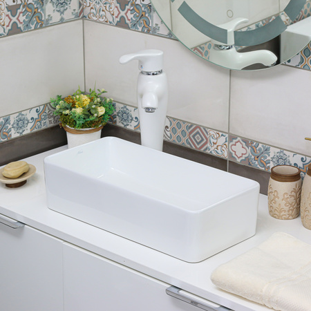 Раковина накладная (46х23) Melana 320320-805