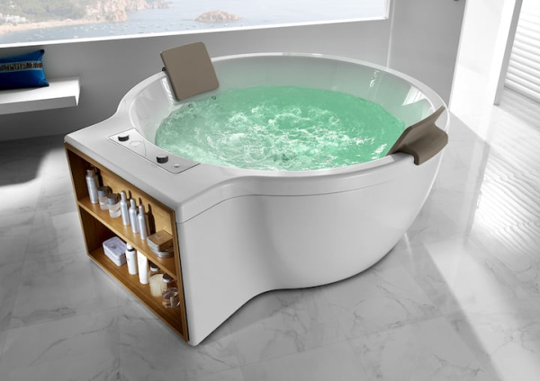 Акриловая ванна с гидромассажем Roca Circular 248211001