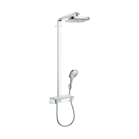 Душевая система Hansgrohe Raindance Select E Showerpipe 300 2jet EcoSmart 27283000 хром