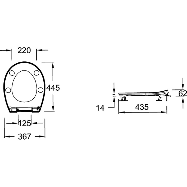 Комплект унитаза с инсталляцией Jacob Delafon Patio E21740RU-00