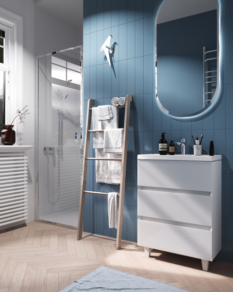 Тумба с раковиной Marka One Bumble 60Н У90671