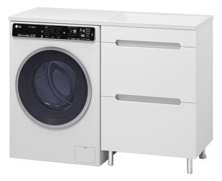 Тумба под стиральную машину Misty Байкал 55 Э-Бай06055-022Я