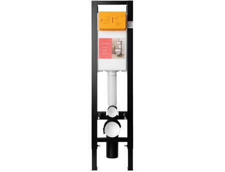 Инсталляция с подвесным безободковым унитазом Jacob Delafon Struktura E21754RU-00