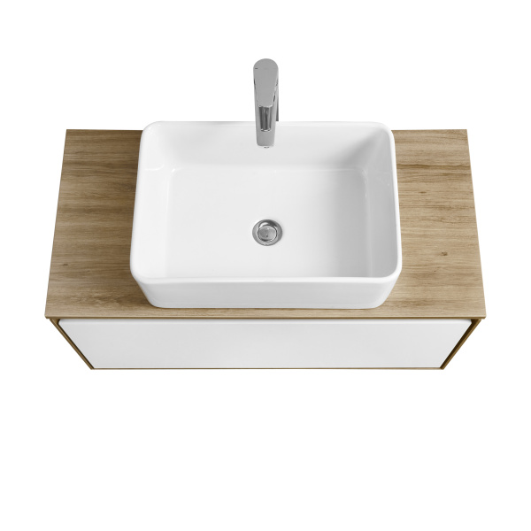 Тумба с раковиной Aquaton Либерти 90 1A2799K1LYC70 