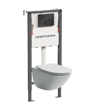 Комплект унитаза с инсталляцией Ceramicanova Balance/Mono CN1905_121001MB