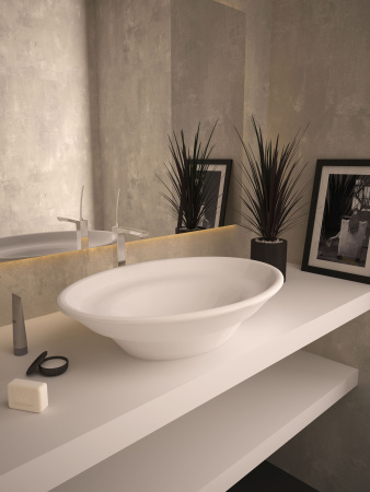 Раковина накладная (53х38) Bien Dune DNLG05301FD0W3000