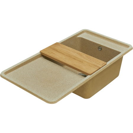 Кухонная мойка Aquaton Беллис 97 1A725132BS220 песочный