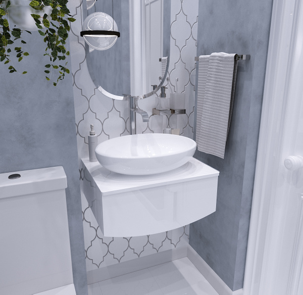 Тумба под раковину 1Marka  Nega 80П Ц0000002813