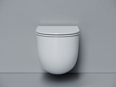 Унитаз подвесной Ceramicanova Voga торнадо 3.0 CN4012T сиденье микролифт 