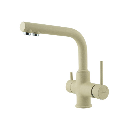 Смеситель для кухни Lemark COMFORT бежевый LM3061PBG