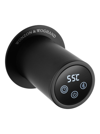 Полотенцесушитель электрический встраиваемый WONZON & WOGHAND HAMBURG, черный матовый WW-AL315-MB