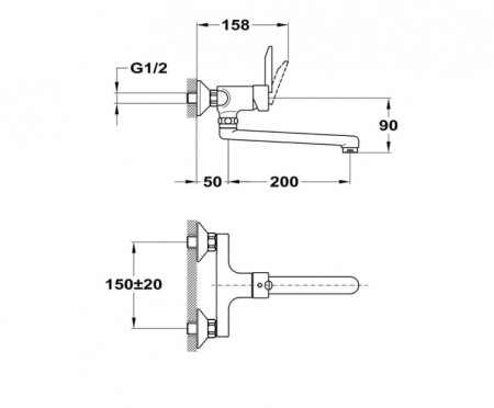 Смеситель для мойки Mofem MAMBO 152-0035-00