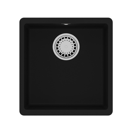 Кухонная мойка Lemark SINARA 400-U  антрацит  9910061
