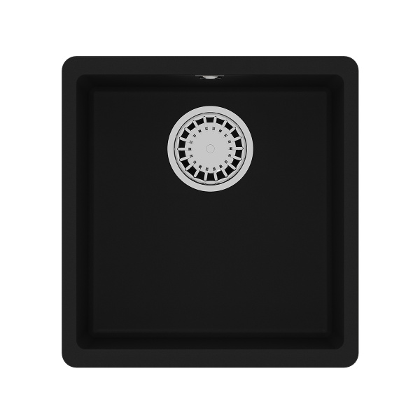 Кухонная мойка Lemark SINARA 400-U  антрацит  9910061