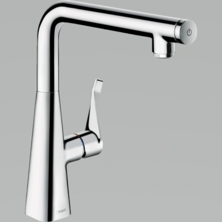 Смеситель для кухонной мойки hansgrohe Metris Select M71 73811000