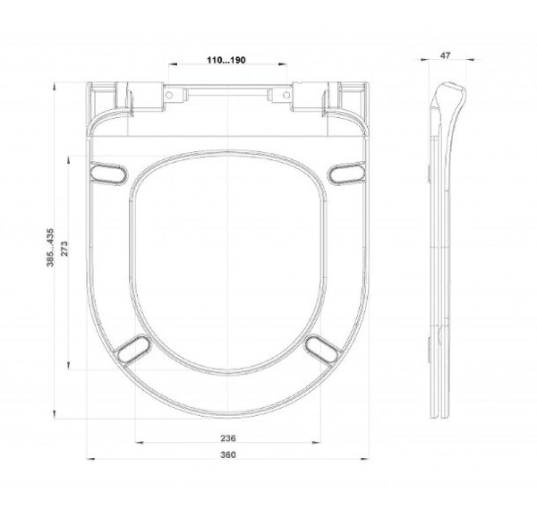 Комплект унитаза с инсталляцией Berges Wasserhaus Okus 043277