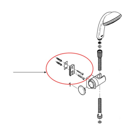 Крепление GROHE 06812040