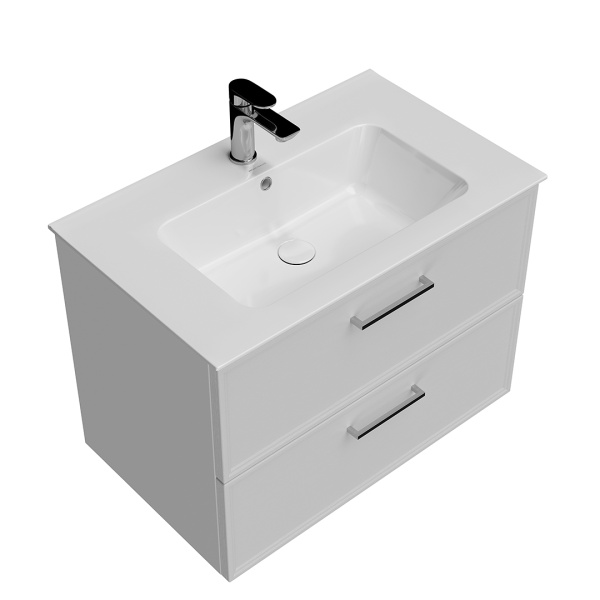 Тумба под раковину Kerama Marazzi Piano Classic 75 PIA.CL.75\WHT.M