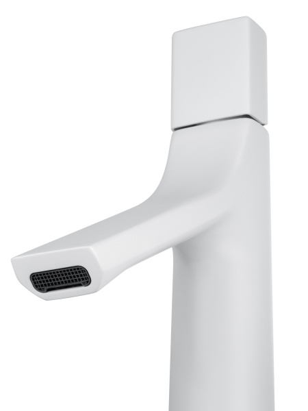 Смеситель для раковины WONZON & WOGHAND The ONE, белый матовый WW-H010-MW