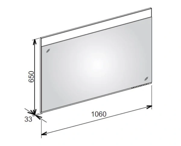 Зеркало с подсветкой Keuco Edition 400, 11596172000