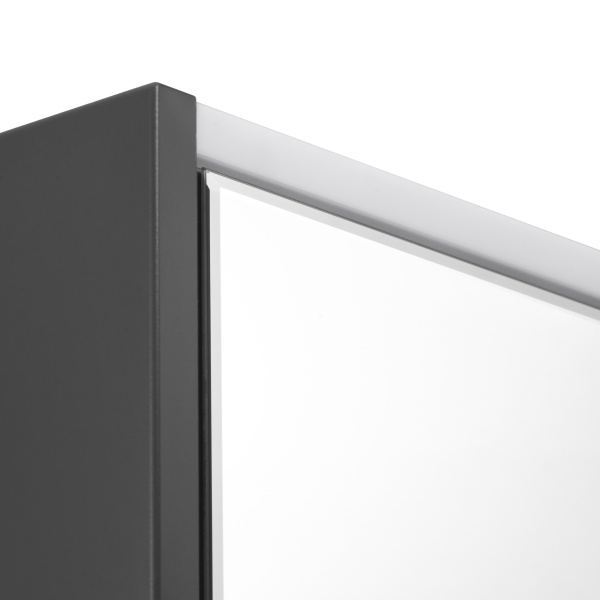 Зеркальный шкаф Roca Ronda 70 белый глянец/антрацит ZRU9302969