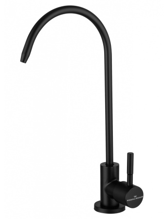 Кран для фильтра WONZON & WOGHAND, черный матовый WW-AE4587-MB