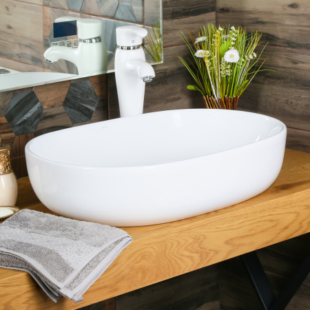 Раковина накладная (59х40,5) Melana 5006-805