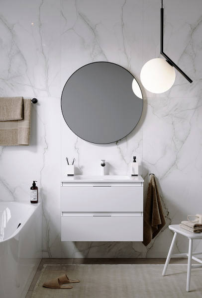 Тумба под раковину Aqwella Accent ACC0175W белая