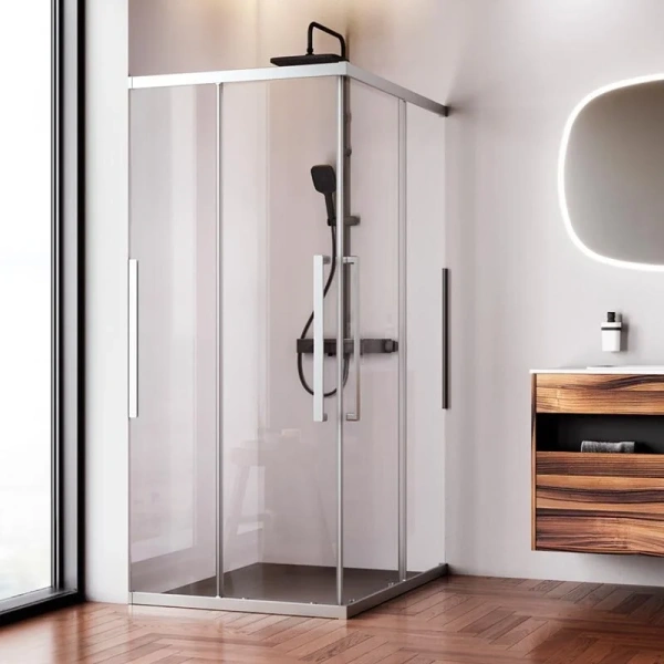 Душевой уголок AM.PM Func 120x90 W84G-403-12090-MT хром матовый