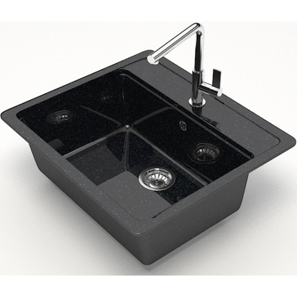 Кухонная мойка Marrbaxx Джекки Z9 Z009Q004 черный