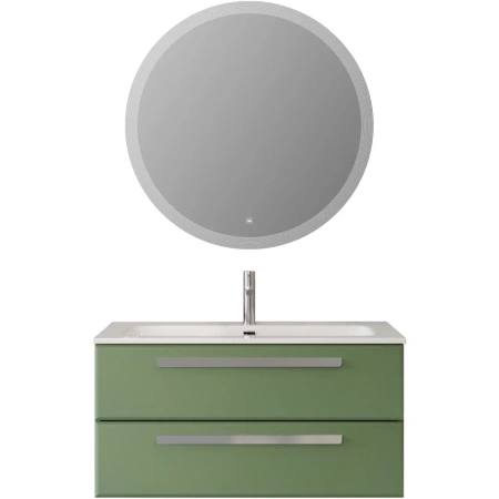 Тумба под раковину Cezares ECO-CER-N-1000-2C-SO-PS-P Фисташковый Софт без ручек