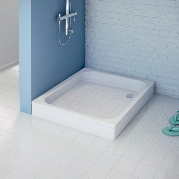 Стальной поддон для душа (90х90) Koller Pool CF901200E