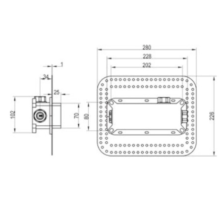Внутренняя часть смесителя Villeroy&Boch TVW00015200000