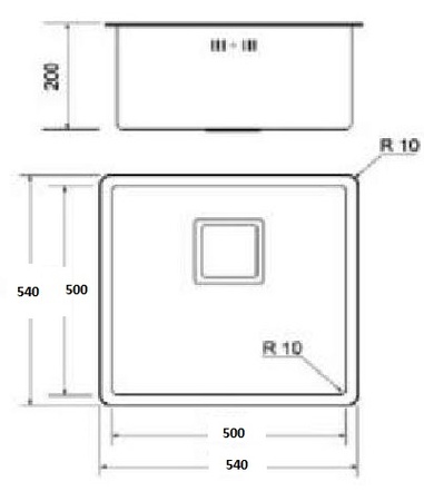Кухонная мойка Rerih Status medium