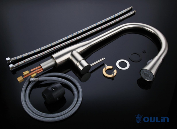Смеситель для кухни Oulin OL-8016 Смеситель для кухни Oulin OL-8016
