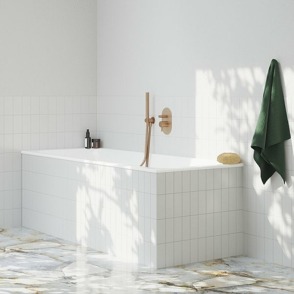 Смеситель для душа Ravak Espirit ES 061.60RGB.O2 X070358 розовое золото