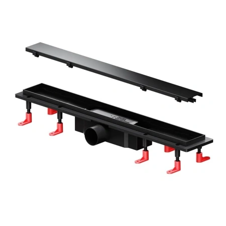 Душевой лоток под плитку 60 см Am.Pm PrimeFlow W02SC-U11-060-04BM черный матовый