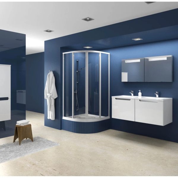 Душевой уголок 90x90 см Ravak Supernova SKCP4 Sabina 31177V10011