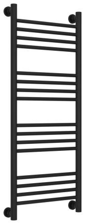 Полотенцесушитель Водяной Прямая Сунержа Богема + (100х40) Матовый Черный 31-0220-1040