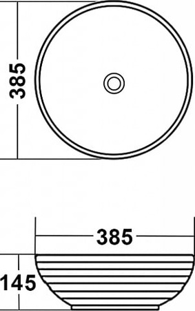 Раковина Melana T4005-G23-806