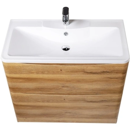 База под раковину BelBagno ACQUA-900-2C-PIA-RR Rovere Rustico