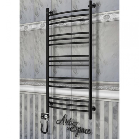 Полотенцесушитель ArtofSpace Corint EACT6001000RAL9005LP