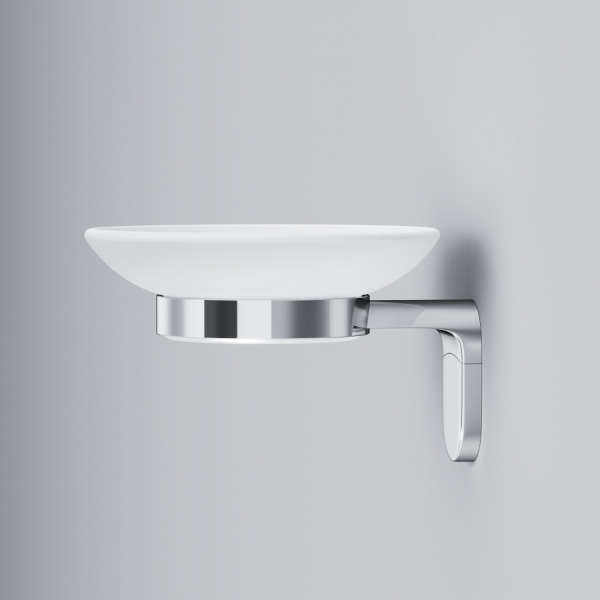 Стеклянная мыльница с настенным держателем Am.Pm X-Joy A8434200