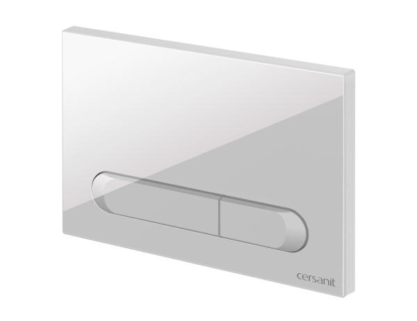 Кнопка Cersanit ESTETICA пластик белый 64109