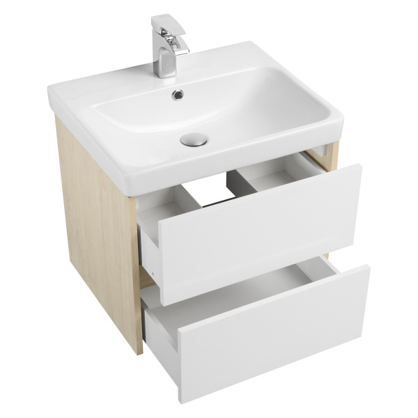 Тумба с раковиной Aquaton Сканди 70 1A2518K0SDB20